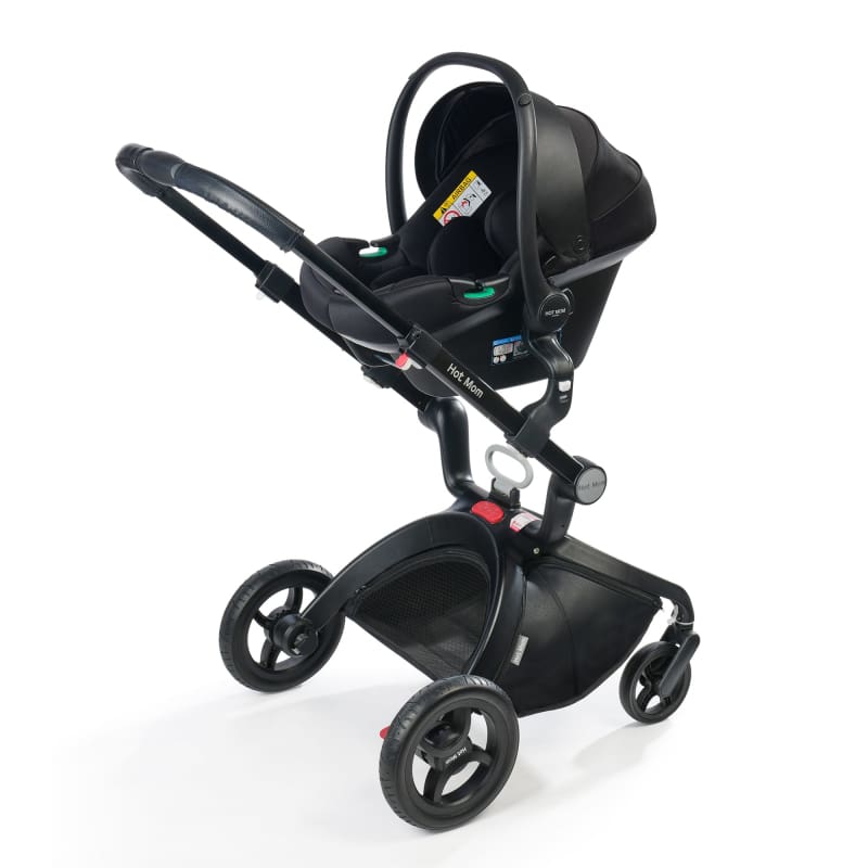 Hot Mom Elegance F022 3 in 1 Baby Stroller Black