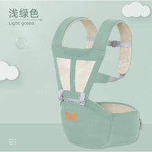 Cargar imagen en el visor de la galería, Baby Carrier with Hip Seat - Grey