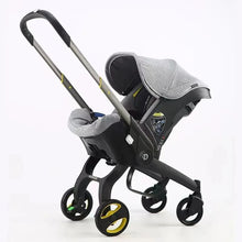 Carregar imagem no visualizador da galeria, baby stroller 3 in 1 Stroller for baby light strollers Baby carriage lightweight baby stroller baby cars Foldable baby stroller - 4IN1-GREY