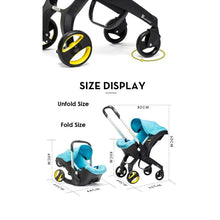 Load image into Gallery viewer, baby stroller 3 in 1 Stroller for baby light strollers Baby carriage lightweight baby stroller baby cars Foldable baby stroller - Baby