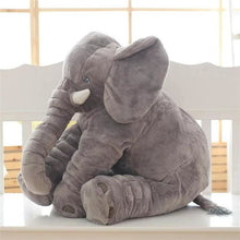 Carica l&#39;immagine nel visualizzatore di Gallery, Big Size Elephant Plush Toy - Grey / 60cm