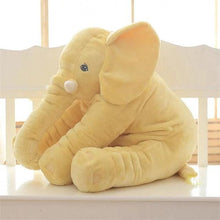 Carica l&#39;immagine nel visualizzatore di Gallery, Big Size Elephant Plush Toy - Yellow / 40cm