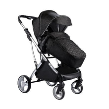 Laden Sie das Bild in den Galerie-Viewer, DEÄREST 1208 Baby Stroller - Available in 2 colours - Black - Silver frame / EU - Baby Stroller