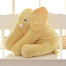 Cargar imagen en el visor de la galería, Elephant Cuddle Pillow - Gelb / 40cm