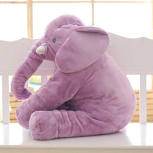 Cargar imagen en el visor de la galería, Elephant Cuddle Pillow - Lila / 40cm