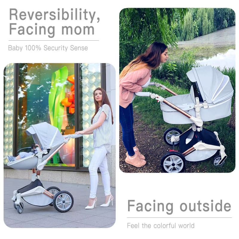 Baby Stroller Hot Mom F22 with Hot Mom 360 F23 Compareson 