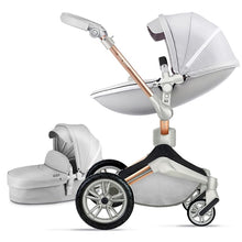 Cargar imagen en el visor de la galería, Hot Mom - Cruz F023 2 in 1 Baby Stroller - Grey - Baby Strollers