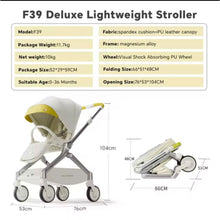 Cargar imagen en el visor de la galería, Hot Mom - F039 Evolutive Light - Baby Stroller