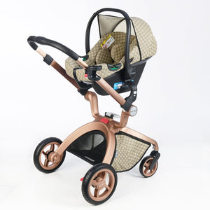 Hot Mom Infant Car Seat - Available in 3 colours - Grid with frame / F022 - Car Seat