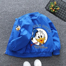 Cargar imagen en el visor de la galería, Mickey Mouse Kids Denim Jacket and Coats - Donald Duck G / 5-6T(Size 130)