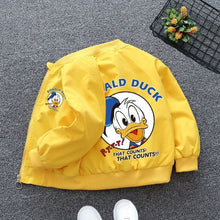 Charger l&#39;image dans la galerie, Mickey Mouse Kids Denim Jacket and Coats - Donald Duck H / 12-24M(Size 90)