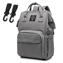 Charger l&#39;image dans la galerie, USB Diaper Baby Bag - M28-Gray