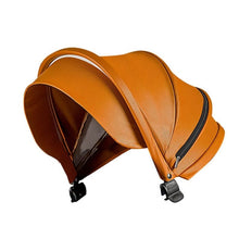 Indlæs billede til gallerivisning hot mom - elegance f22 - baby stroller accessories brown canopy / international