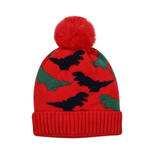 Charger l&#39;image dans la galerie, Kids Warm Woolen Hat - Red