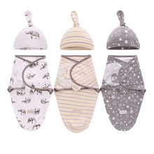 Cargar imagen en el visor de la galería, Sweet Dream Baby Swaddle - Elephant Star / S (0-3 Months)