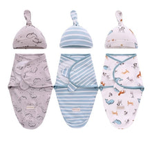 Afbeelding in Gallery-weergave laden, Sweet Dream Baby Swaddle - Whale elk / L (0-6 Months)