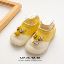 Carregar imagem no visualizador da galeria, Unisex Baby Cotton Socks - Yellow / 0-6 Months